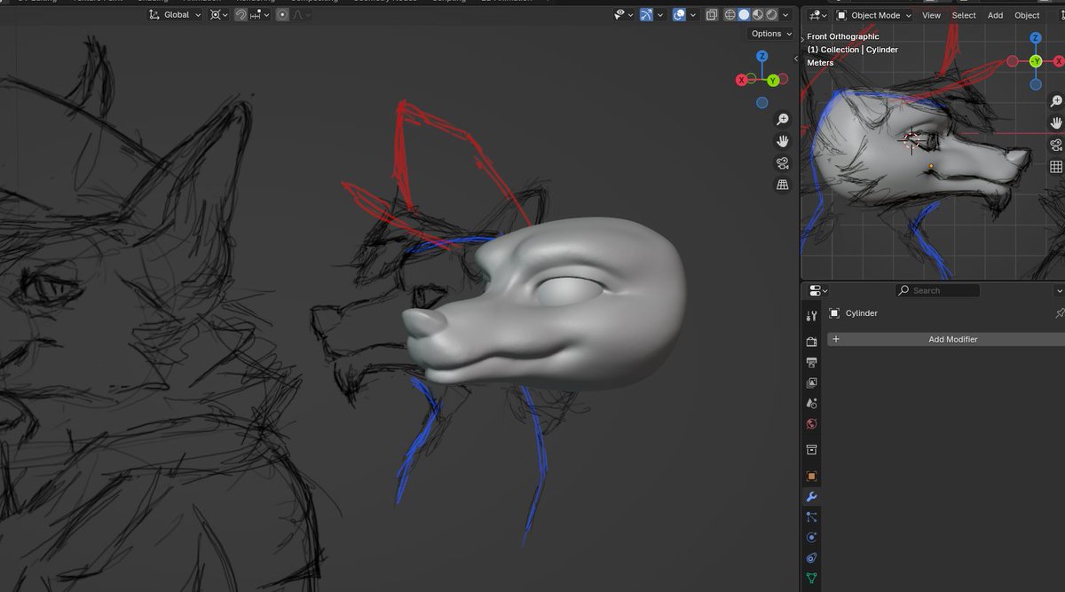 Kanyon3D's tweet photo. Re-designing Kanyon Coyote -> Fresh coat of paint for future projects! https://t.co/wRe9IfJauZ