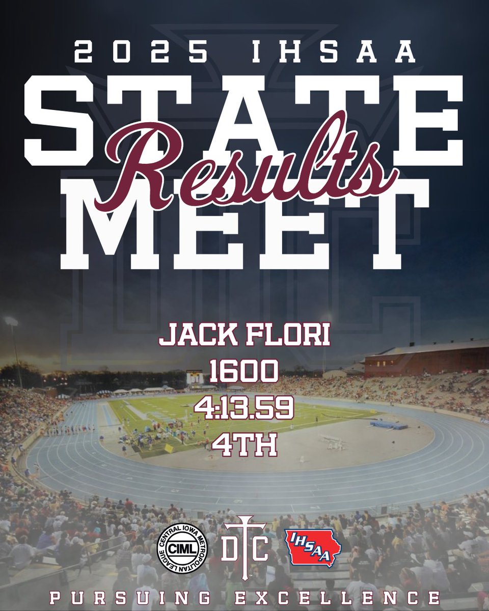 1600 Meter

4th Jack Flori

#PursuingExcellence