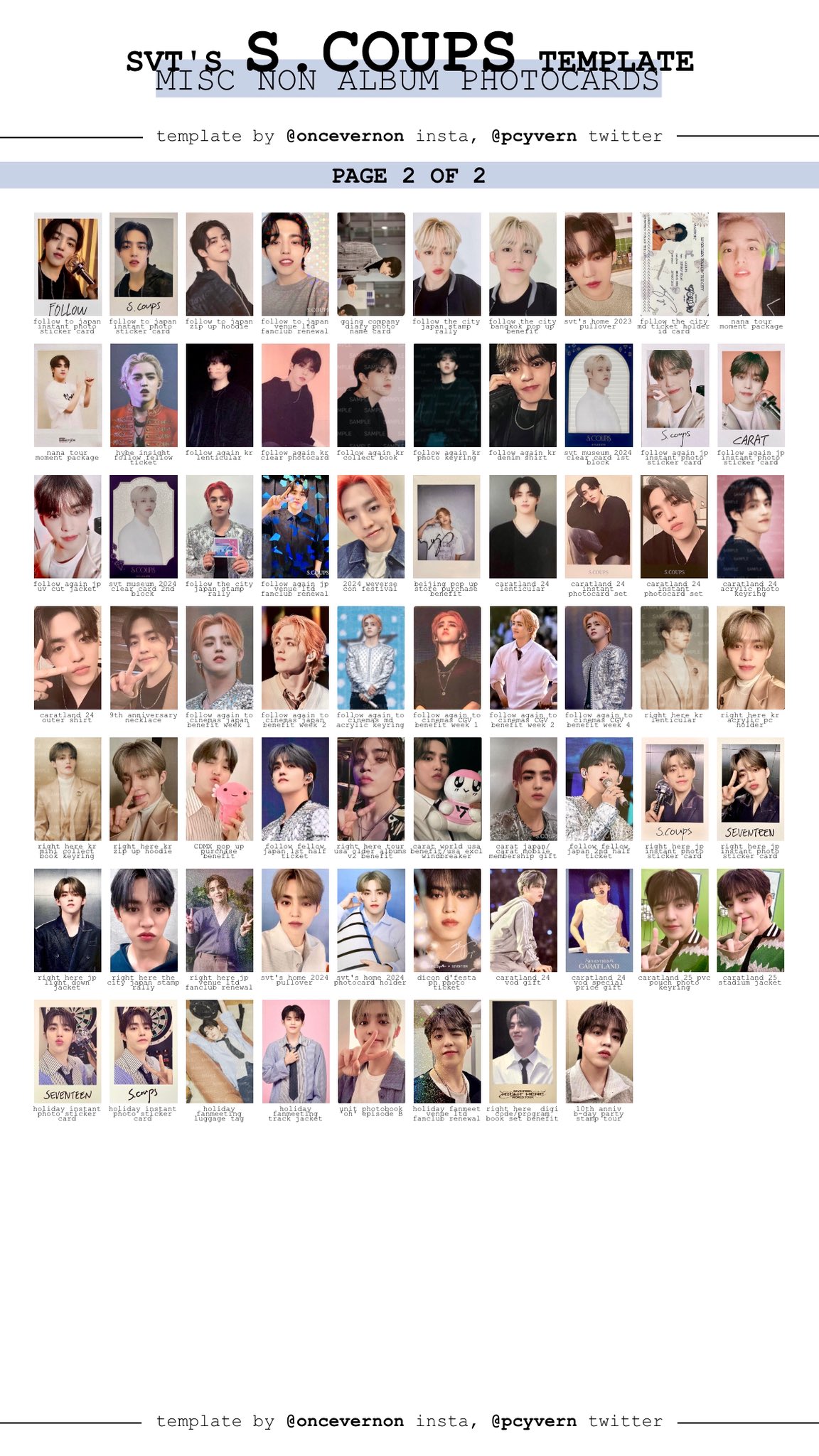 SEVENTEEN 10th ANNIVERSARY フォトカード ⋆˖✦ 𝕊𝔼𝕍𝔼ℕ𝕋𝔼𝔼ℕ 𝟙𝟘𝕥𝕙 𝔸ℕℕ𝕀𝕍𝔼ℝ𝕊𝔸ℝ𝕐