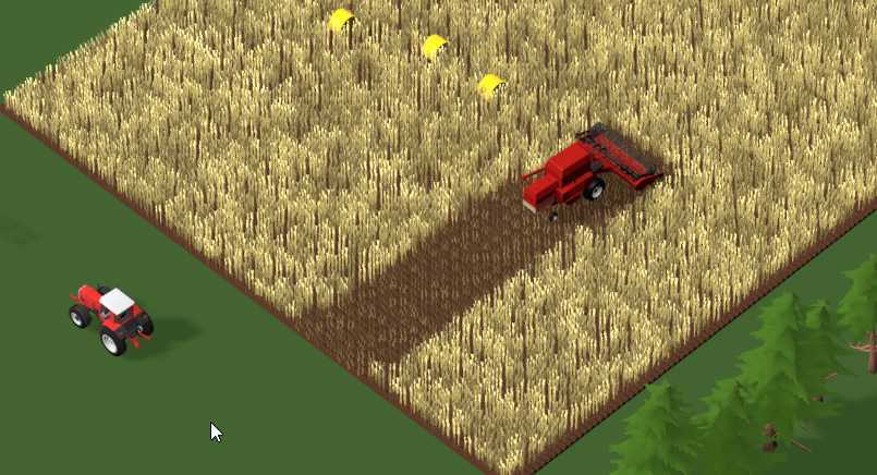 LazenGames's tweet image. A little random rotation comes a long way. #programmerart #IndieGameDev