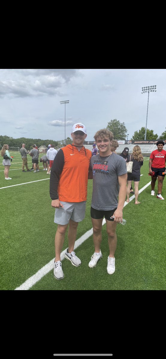 Luke Thomas (@lukethomas_8) on Twitter photo After a great camp and conversation with <a href="/CoachKellerGC/">Dayne Keller</a> <a href="/CalebCorrill/">Caleb Corrill</a> <a href="/JohnPerin/">John Perin</a> I have received an offer from Georgetown College.
<a href="/55CoachJohns/">Derek Johns</a>
<a href="/GobenNate/">Nate Goben</a> After a great camp and conversation with <a href="/CoachKellerGC/">Dayne Keller</a> <a href="/CalebCorrill/">Caleb Corrill</a> <a href="/JohnPerin/">John Perin</a> I have received an offer from Georgetown College.
<a href="/55CoachJohns/">Derek Johns</a>
<a href="/GobenNate/">Nate Goben</a>