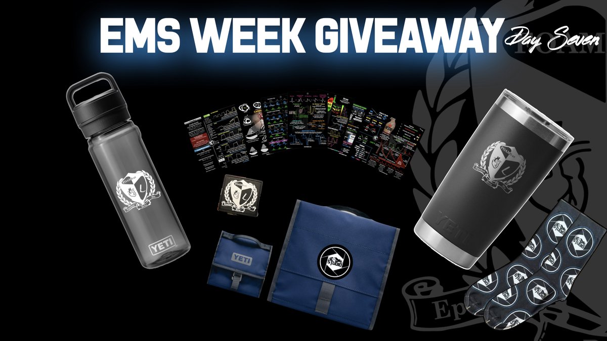 EMS Week Giveaway - Day 7 
 
For your chance to win today's EMS week giveaway, just click the link below and follow the steps! 

bit.ly/4jfBypR 

Winners will be announced tomorrow morning!

Congratulations to yesterday's winner! 
🏆 Ivan Retter
