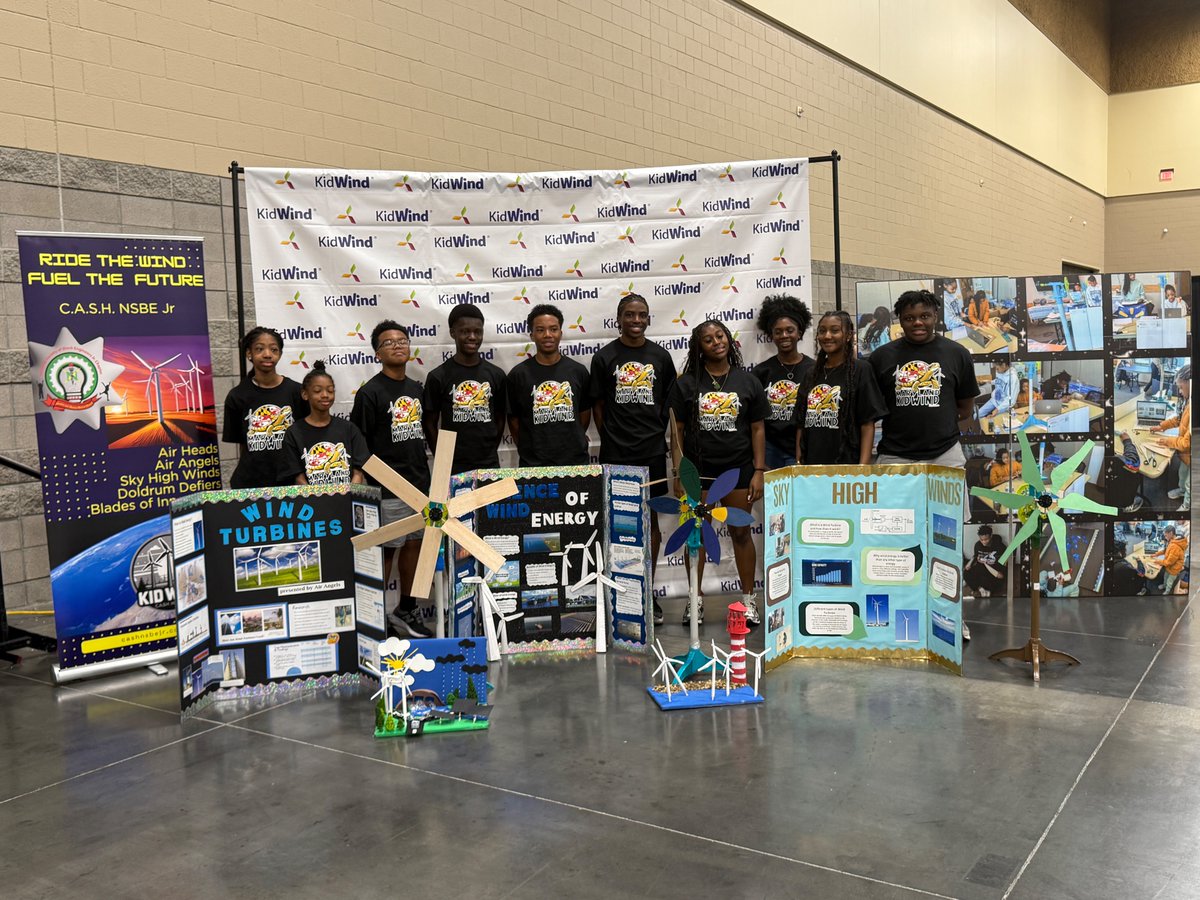 LEAPForwardLEAP's tweet image. Three CASH NSBE Jr. Wind Energy teams completed their competitions in Phoenix, AZ. It was a great learning experience for all. Thank you Maryland Energy Administration, Alfred Street Baptist Church, CCMBA and all individual donors for your sponsorship and support for our youth!❤️