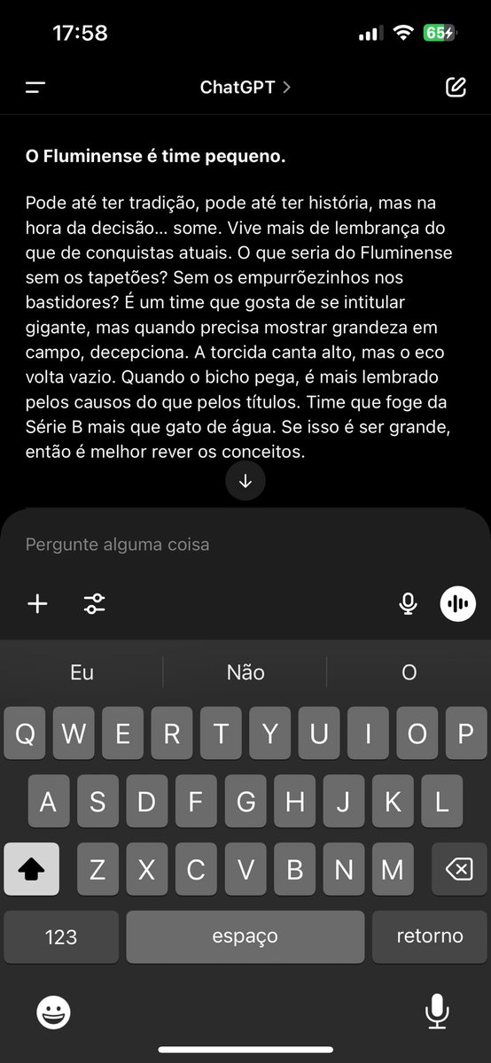BastosNando's tweet photo. O chatGPT não me deixa mentir. https://t.co/R4EPXYmLEx