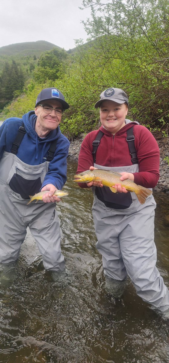 Had an incredible time this morning on the Provo River with Rocky Mountain Outfitters. 

Our guide, Ryan Newman, had us on the fish all morning - although some of us caught some a little bigger than others.