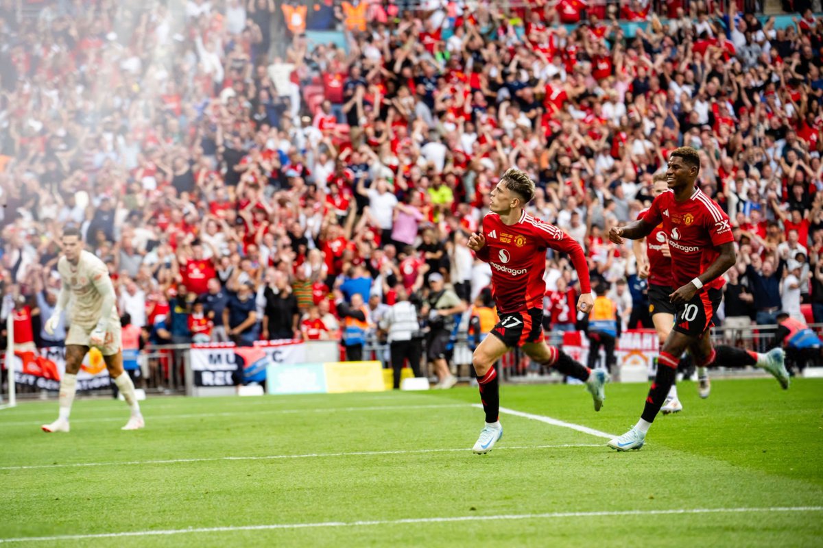 Joined at 16 years old to Manchester United from Atletico Madrid. Through the academy &amp; straight into the 1st team. 144 appearances for Man Utd. Winning the FA Youth Cup. Scoring in stoppage time vs Fulham before the WC, the FA Cup Final goal, that Puskas Award winning goal &amp;