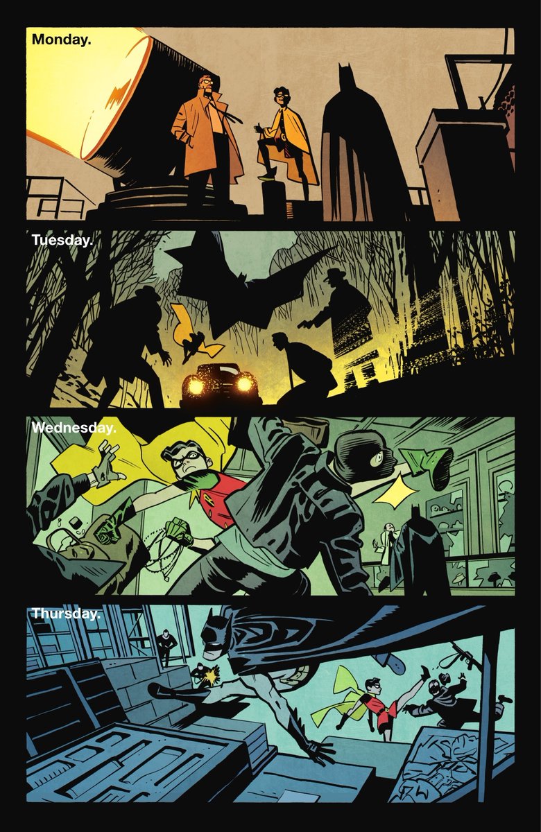 Parker_Luck394's tweet photo. The Dynamic Duo. Always patrolling the streets.
No crime is too big or too small for them.
No criminal shall know peace when they're around.
Corruption will be exposed.
Victims will be rescued.
Look out, Gotham. They're watching.
#BatmanAndRobinYearOne https://t.co/2LitTsut9L