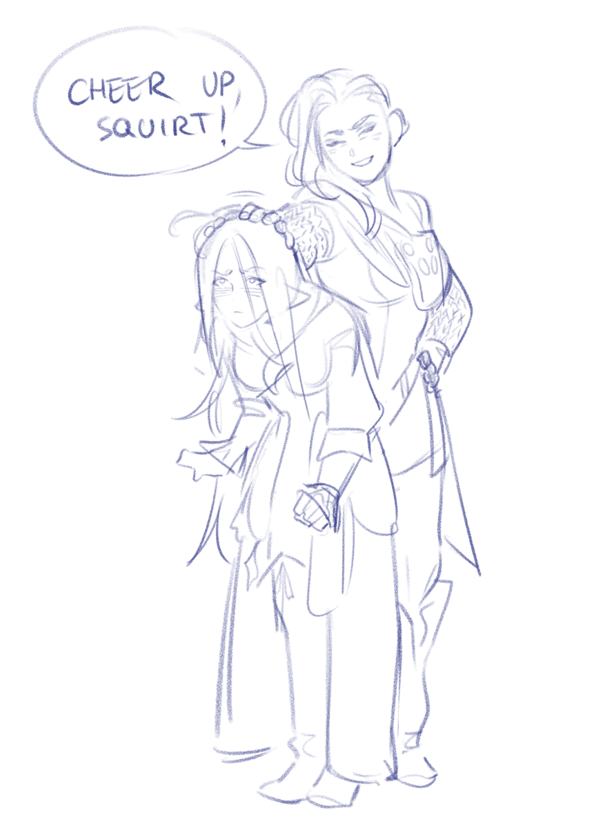 moenbryda would treat ysayle like a little sister and it would completely and utterly demolish her lol