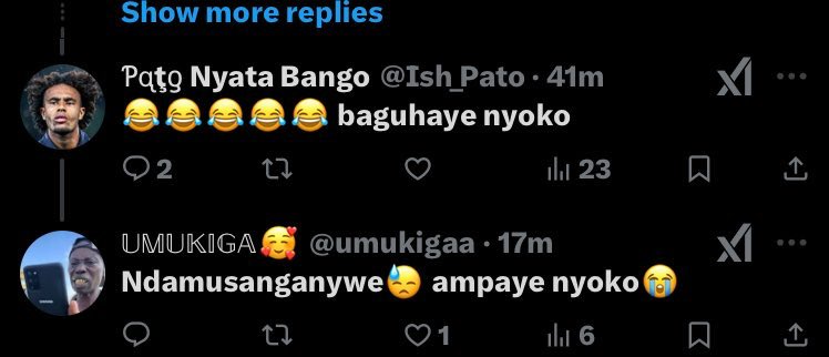 Rubanda rwiyiminsi bakagira imitima ikomeye yo kwihagararaho nubwo baba bamukoreye nkibi.🤗

Vunumuheto uzongere wegure umutwe 😂