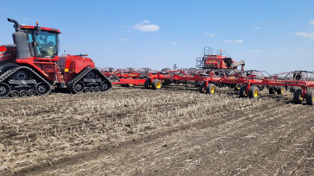 19 days straight for #plant25. First time without any rain delays. Earliest finish in 15 years