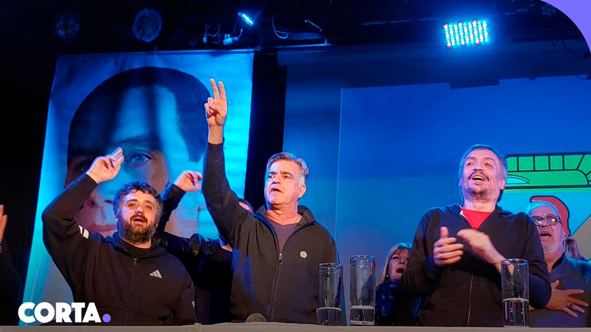 Máximo Kirchner participó como orador en un plenario en el Centro Cultural Valentín Barros en la localidad de San Justo.

Corta.com