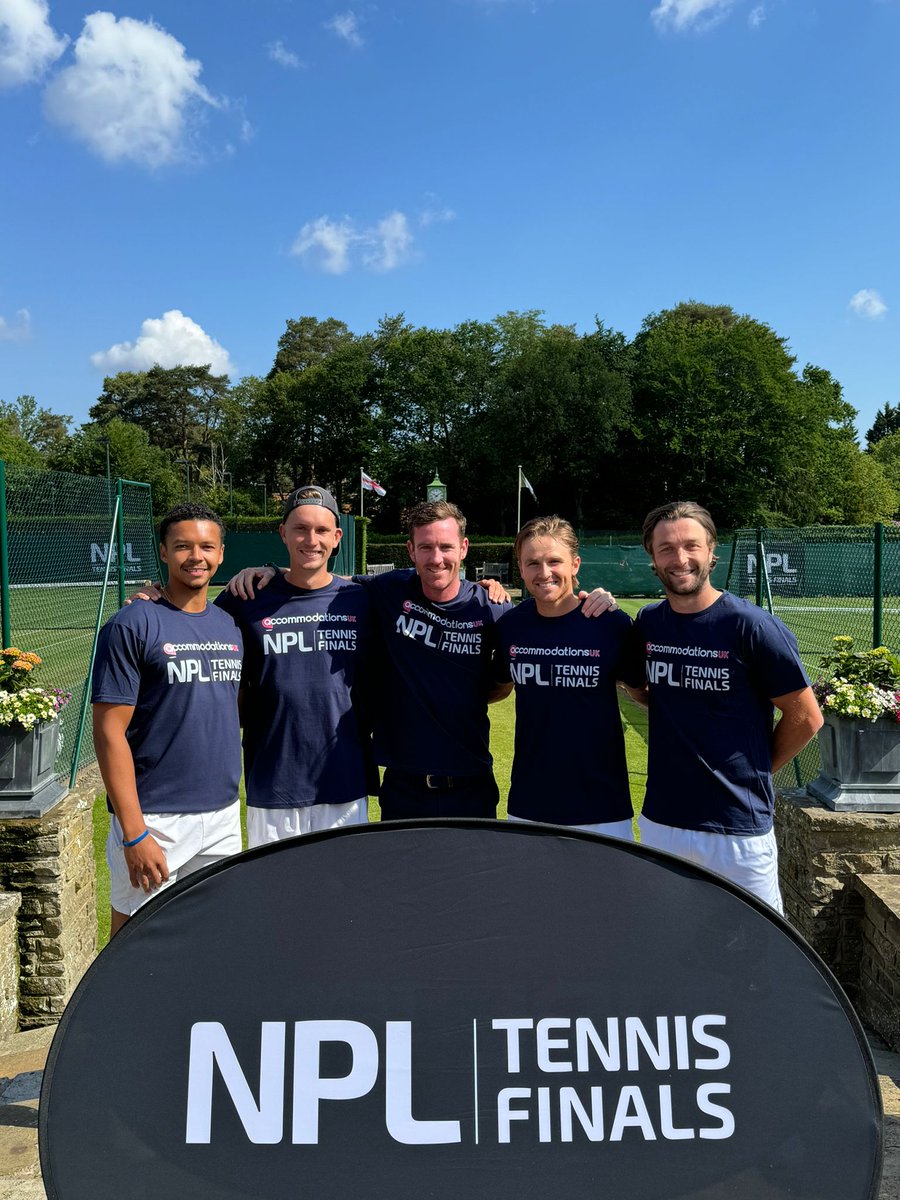 Another big win takes us to the Semifinals at St George’s Hill Tennis Club at 10:30am tomorrow. Amazing effort by Liam Broady, Aidan McHugh, Marcus Walters and James Mackinlay. 
<a href="/Liambroady/">Liam Broady</a>