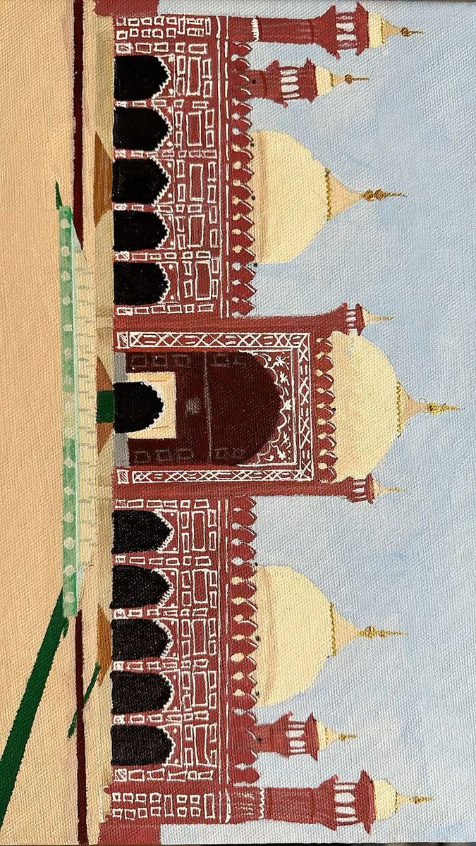 HELP YALL GIVE ME PAINTING INSPO(koi living thing ya cartoon etc na ho PLUS KUCH DESI TOUCH HO TO🔥)something like :