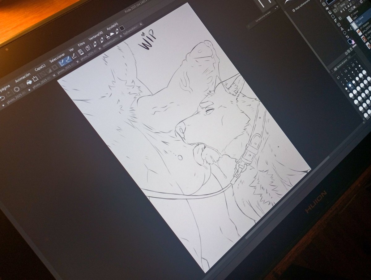 Hey guys, I'm working on a new ych for Pride! 🫶🏼🏳️‍🌈 #artmoots #artchange
