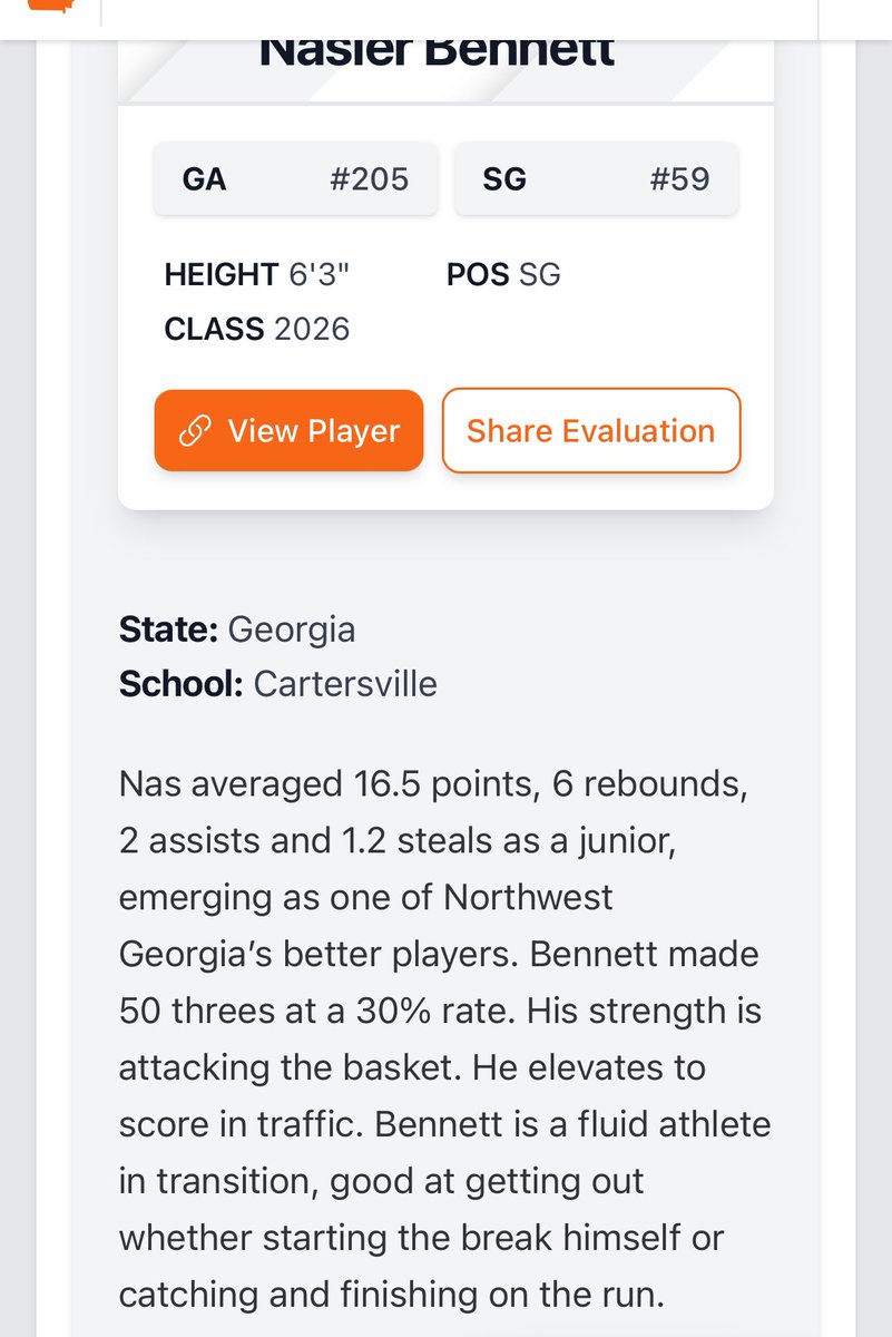 Thank you <a href="/PrepHoopsGA/">Prep Hoops Georgia</a> for the recognition !