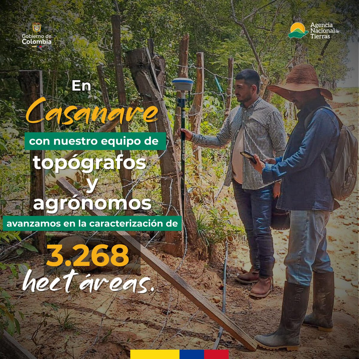 Agencia Nacional de Tierras tweet media