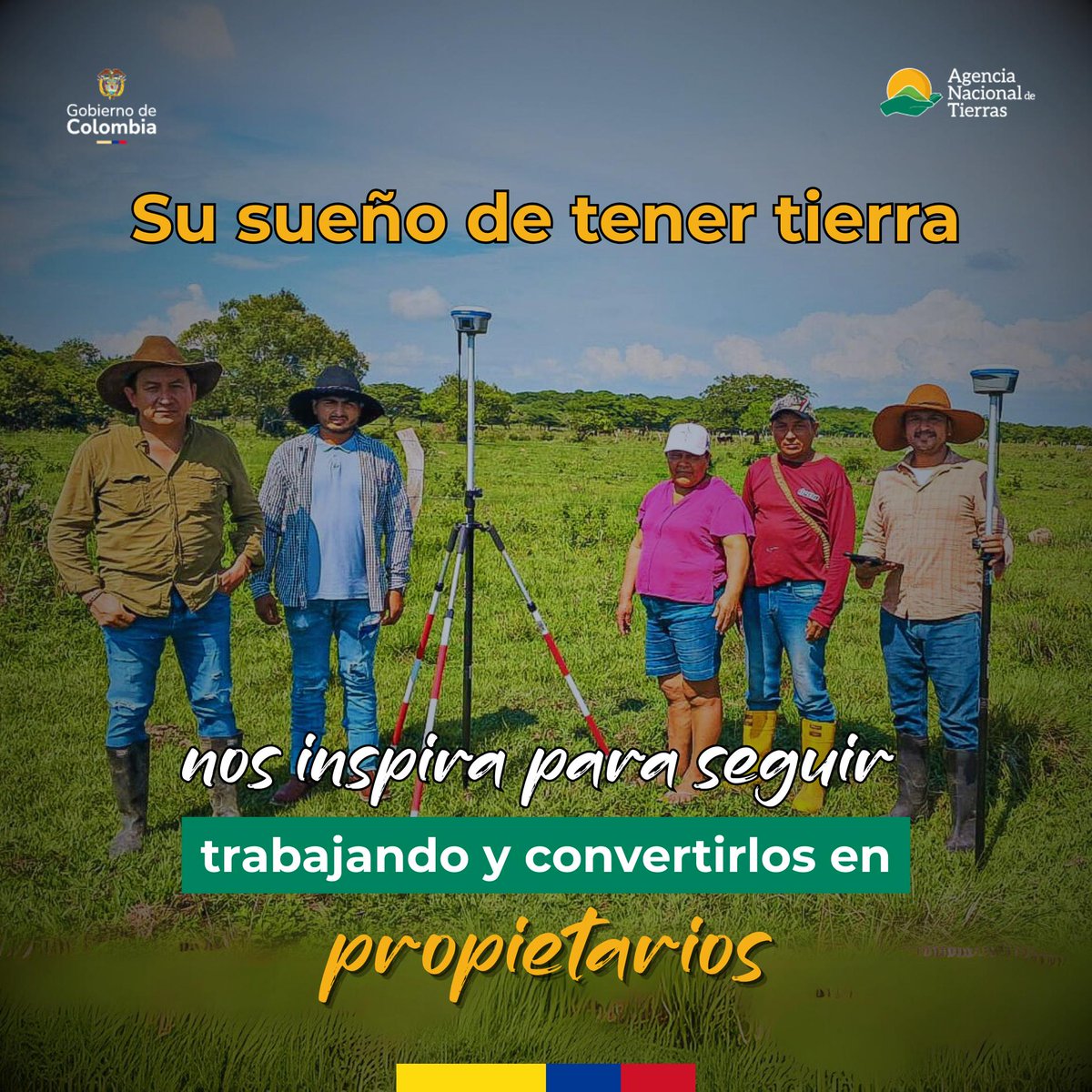 Agencia Nacional de Tierras tweet media