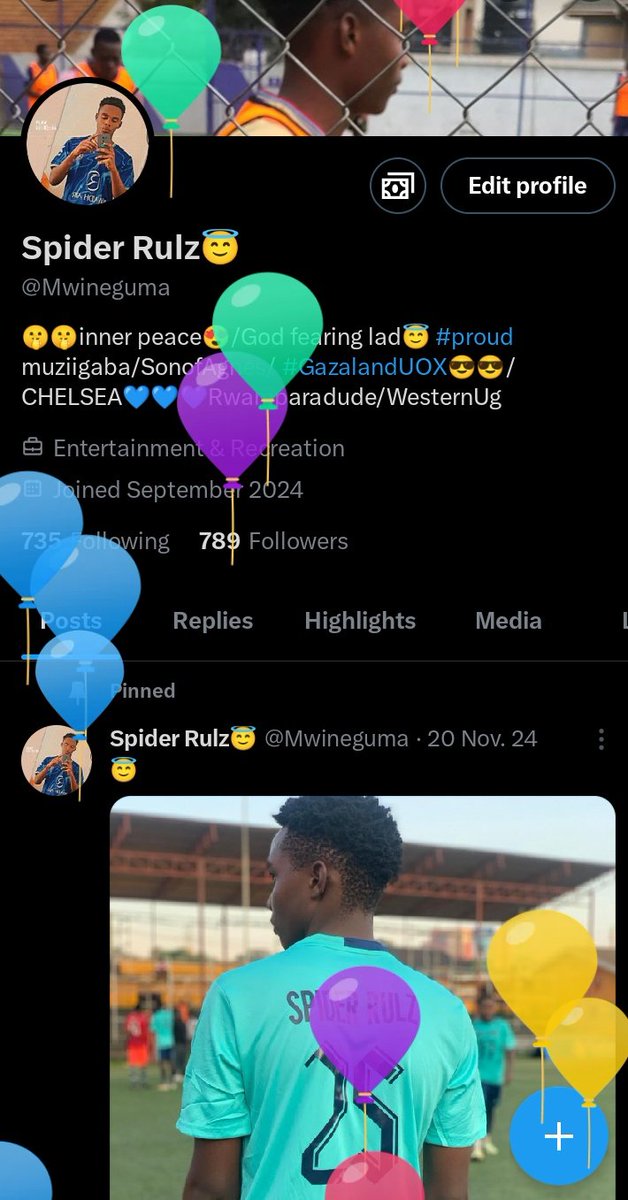 Mwineguma's tweet image. 1 year added🎉 
Thank u Jah