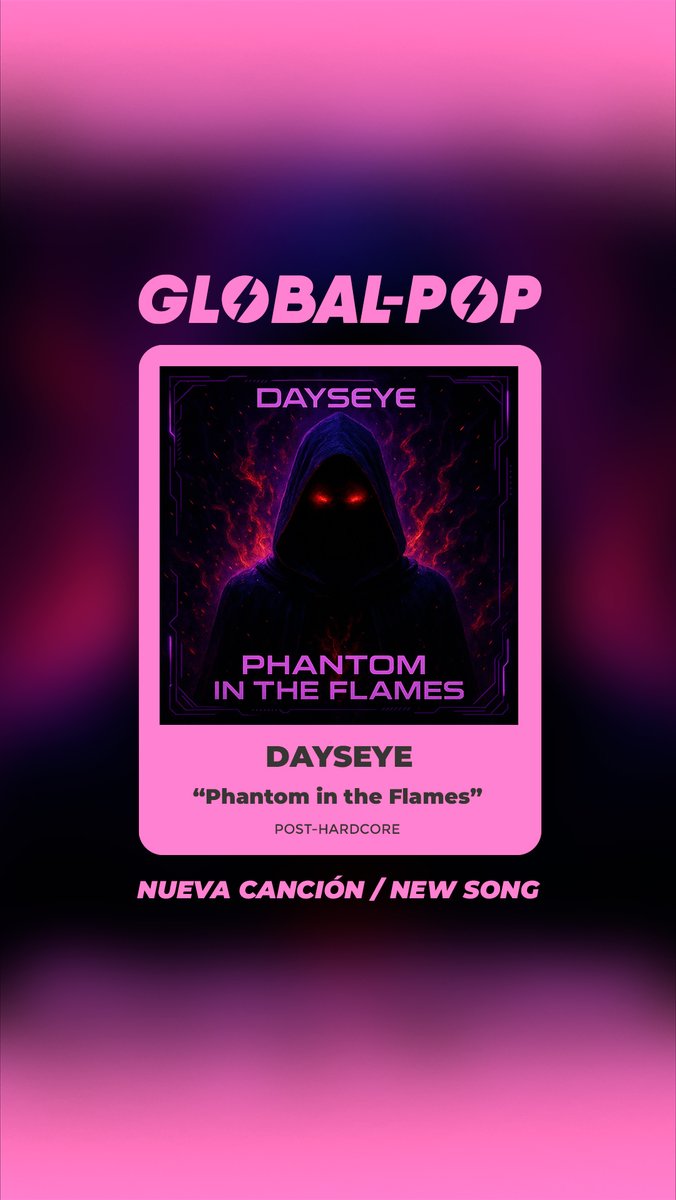 DAYSEYE / “Phantom in the Flames” (NUEVA CANCIÓN) #posthardcore

global-pop-magazine.com/dayseye-phanto…