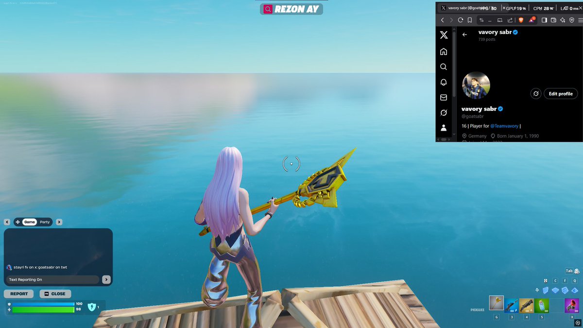 goatsabr's tweet image. Only 50 FNCS Axe of Champion Codes are available worldwide!🌏
Still got some codes left for 10 each!🏆
If interestet dm me fast!💸👀
