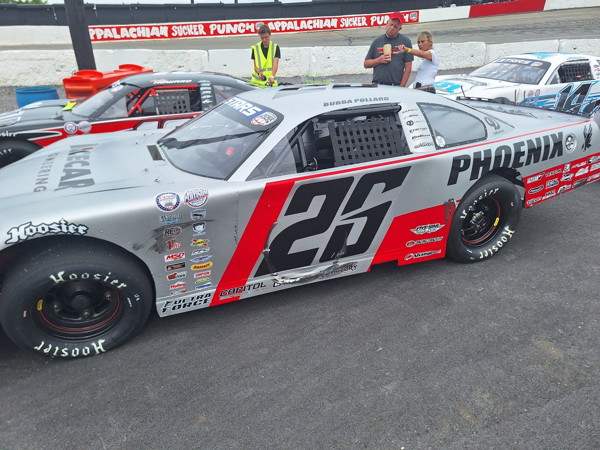 Richard Allen/MotorsportsReport (@richardallenmsr) on Twitter photo Taking in some <a href="/racewithstars/">ASA STARS National Tour</a> action at Newport Speedway. <a href="/bubbapollard26/">Bubba Pollard</a> is among the competitors. Taking in some <a href="/racewithstars/">ASA STARS National Tour</a> action at Newport Speedway. <a href="/bubbapollard26/">Bubba Pollard</a> is among the competitors.