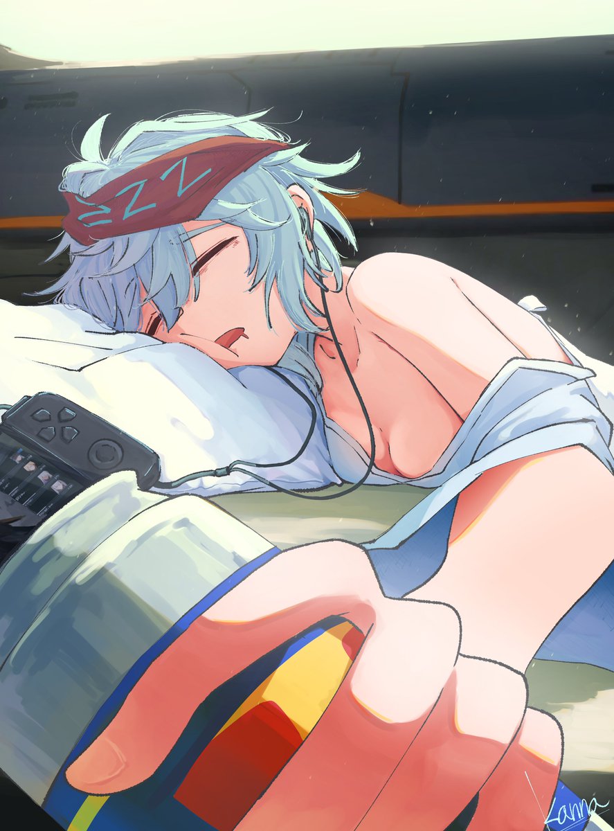 Zzzz......zzz.........
#mechty #G11 #少女前線2 #GirlsFrontline2 #ドルフロ2