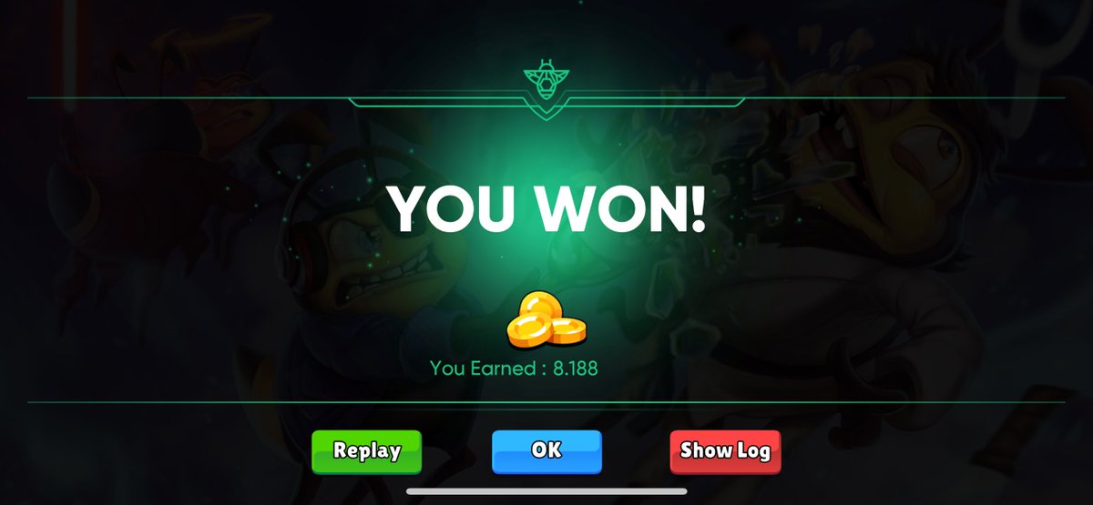 Kuhon (@akaosom) on Twitter photo Another sweet victory in <a href="/PlayHoneyland/">Honeyland 🐝</a>, Solana’s top mobile game! 🐝
Build your empire, trade $HXD, own the hive and fight with other players in PVP.
300K+ players and $4M+ in revenue, this Web3 gem is buzzing to the moon!
Join the swarm! 🌟
#Honeyland #Web3Gaming Another sweet victory in <a href="/PlayHoneyland/">Honeyland 🐝</a>, Solana’s top mobile game! 🐝
Build your empire, trade $HXD, own the hive and fight with other players in PVP.
300K+ players and $4M+ in revenue, this Web3 gem is buzzing to the moon!
Join the swarm! 🌟
#Honeyland #Web3Gaming