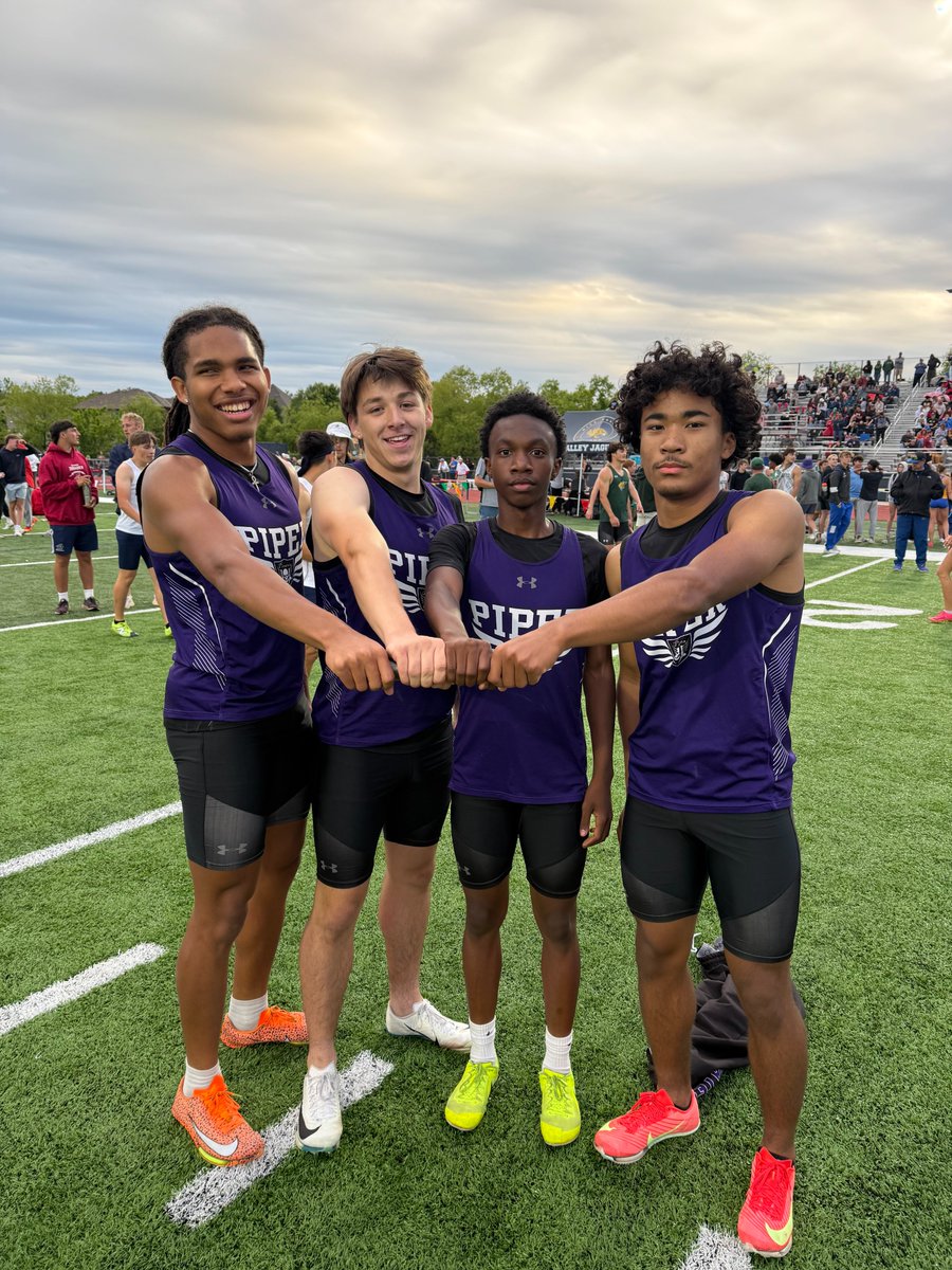 STATE QUALIFIER Boys 4x100m Relay - Shinji Pollard, Da’Mon Jamierson, Eli Watts, Skylar Little