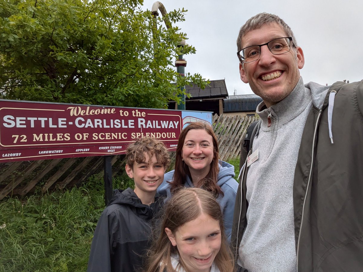 A nice day out on the Yorkshire Dales Explorer to Settle then later on a trip to Carlisle on the picturesque Settle - Carlisle line.
