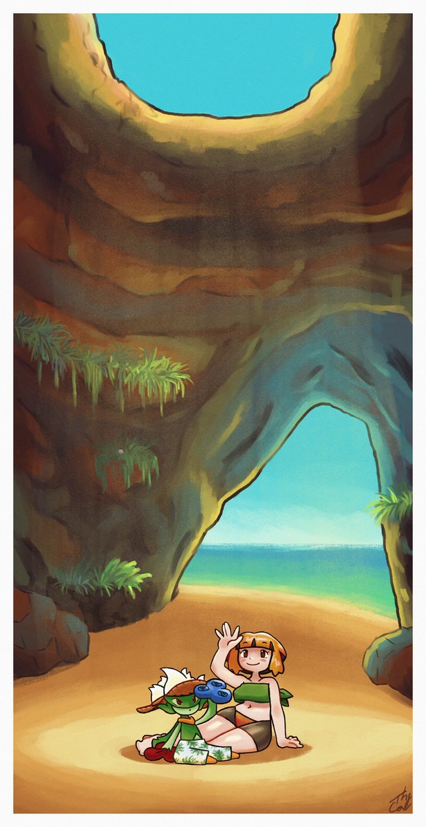 This vision was inspired by the caves of Portugal
(This might need to be loaded in 4K, it's rather big)