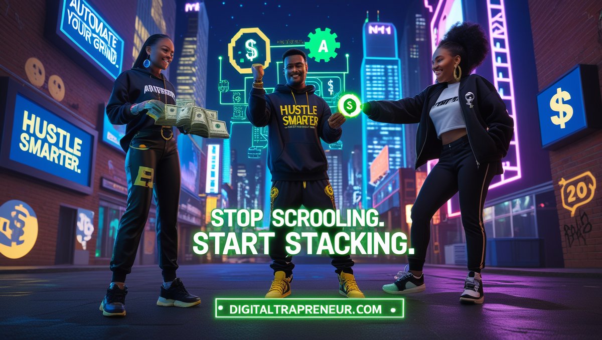 DTrapreneur's tweet image. 3 AI tools that saved me 20 hrs/month (so I could focus on stacking cash):
#CustomGPTs 
#AdcreativeAI
#GoHighLevel

→ Visit our site for free #prompts guide. 

#HustleMode