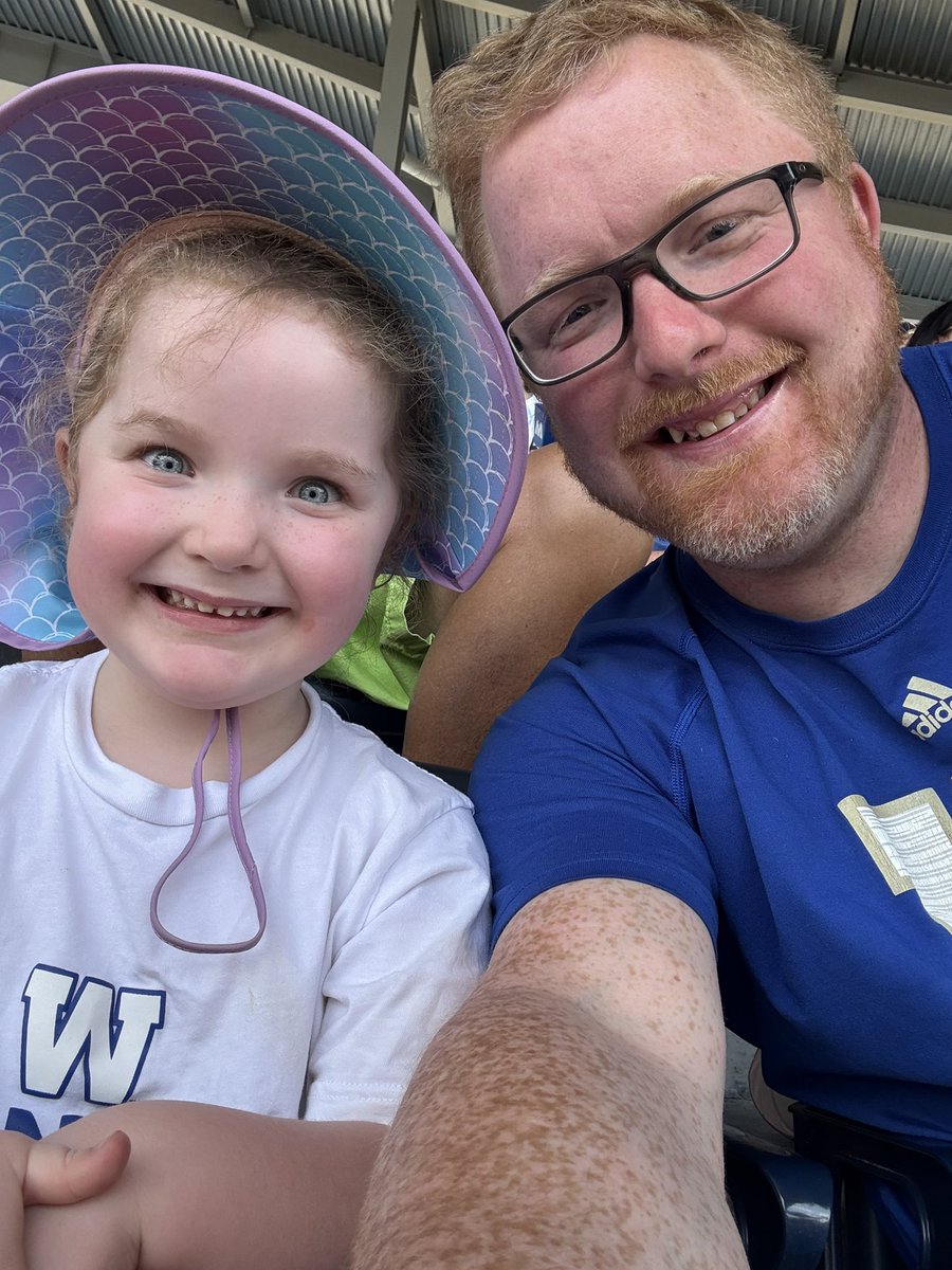 First game of the year, took Addison to her second ever game ! Go <a href="/Wpg_BlueBombers/">Winnipeg Blue Bombers</a>