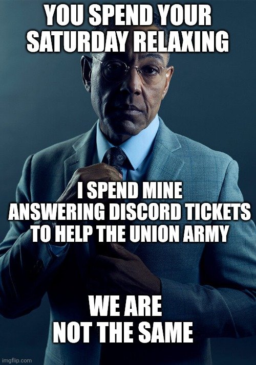 Your Sat is probably more fun but I have an illness and it's called T H E U N I O N

zkgm