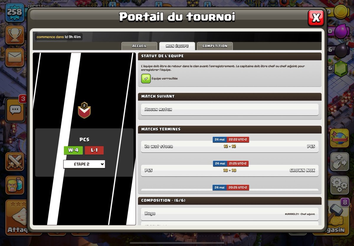 PCS Floki (@floki_3012) on Twitter photo On se retrouve demain pour la suite du Q2 Gg la team 🔥
<a href="/GOD_S_DIRT/">GOD’S⚡️DIRT</a>
<a href="/davidllorente17/">David Llorente</a>
<a href="/BlaaZzZ_/">BlaaZzZ</a>
<a href="/Hugoo_1809/">PCS Hugo</a>
Tam-tam
<a href="/PCS_CoC/">Project Conquerors {CoC}</a> <a href="/PCS_Original/">Project Conquerors (PCS)</a> On se retrouve demain pour la suite du Q2 Gg la team 🔥
<a href="/GOD_S_DIRT/">GOD’S⚡️DIRT</a>
<a href="/davidllorente17/">David Llorente</a>
<a href="/BlaaZzZ_/">BlaaZzZ</a>
<a href="/Hugoo_1809/">PCS Hugo</a>
Tam-tam
<a href="/PCS_CoC/">Project Conquerors {CoC}</a> <a href="/PCS_Original/">Project Conquerors (PCS)</a>