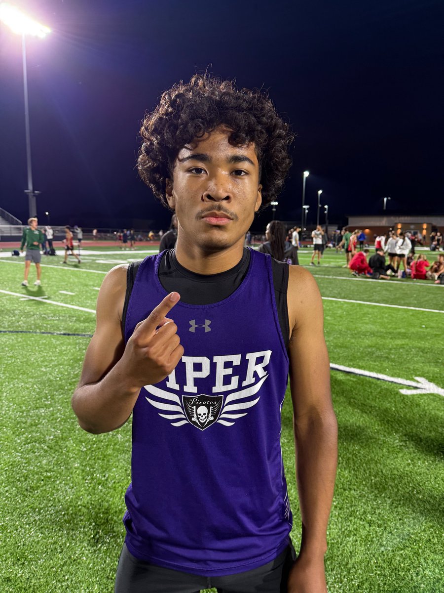 Shinji Pollard has set a new school record in the 300 hurdles Friday, May 23 at the Regional championship. Shinji ran a 38.19 to become the school record holder, Regional champion, and earn a trip to state. Congratulations Shinji!