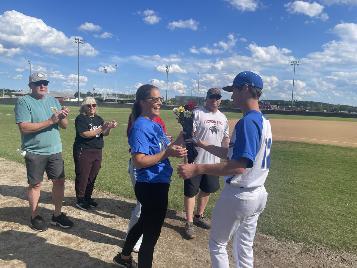MsPeeJay's tweet photo. I simply love how @LandstownEagles Varsity Baseball celebrated their seniors.  We are going to miss them and wish success in all future endeavors!  Soar Eagles, SOAR! https://t.co/zIdnsNGCfM
