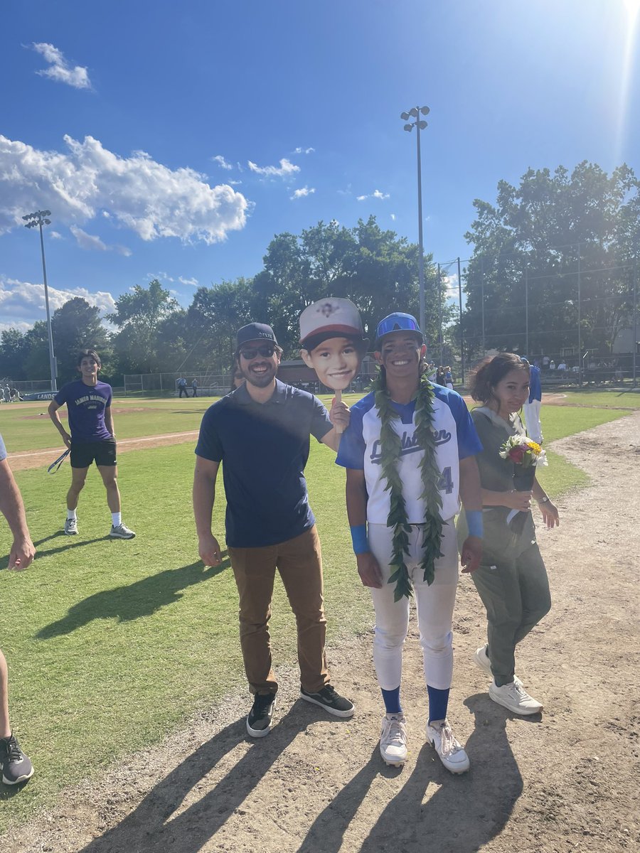 MsPeeJay's tweet photo. I simply love how @LandstownEagles Varsity Baseball celebrated their seniors.  We are going to miss them and wish success in all future endeavors!  Soar Eagles, SOAR! https://t.co/zIdnsNGCfM