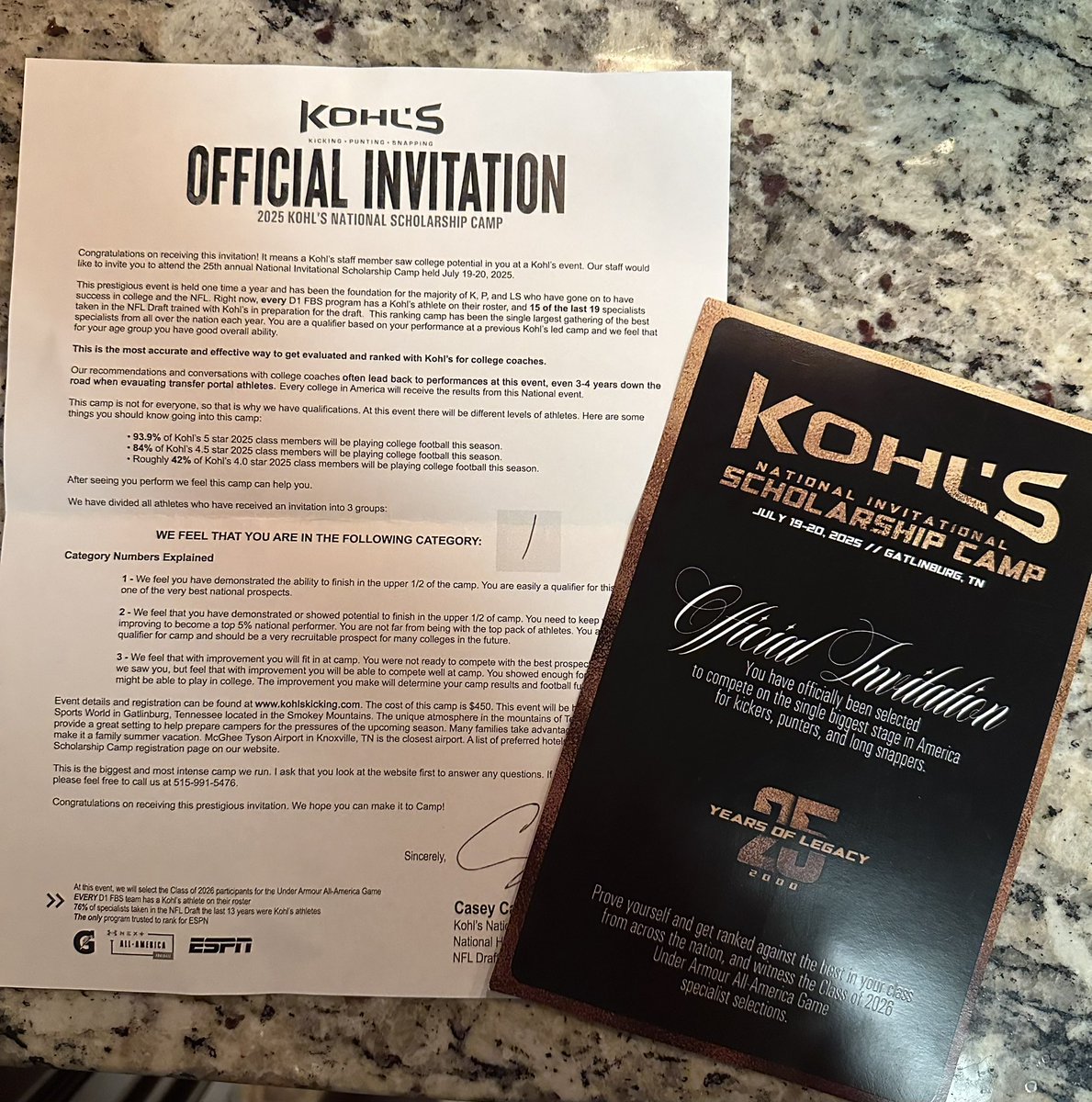 Oliver Daniel (@oliverd2995389) on Twitter photo Thanks for the National Scholarship invite <a href="/KohlsSnapping/">Kohl's Snapping Camps</a>
<a href="/keithetheredge1/">keith etheredge</a>
<a href="/ReginaldLSmith/">Reginald Smith</a> <a href="/AHSALFBRECRUIT/">Auburn High School Football Recruiting</a> <a href="/AuburnHighFB/">Auburn High Football</a> Thanks for the National Scholarship invite <a href="/KohlsSnapping/">Kohl's Snapping Camps</a>
<a href="/keithetheredge1/">keith etheredge</a>
<a href="/ReginaldLSmith/">Reginald Smith</a> <a href="/AHSALFBRECRUIT/">Auburn High School Football Recruiting</a> <a href="/AuburnHighFB/">Auburn High Football</a>