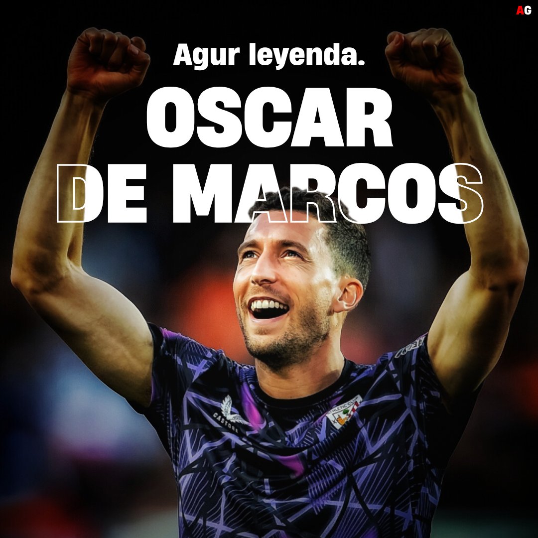 postathletic's tweet photo. 🔥⏱️ ¡¡¡ 90' DE HISTORIA !!!
👋 La Catedral rendirá emotivo HOMENAJE a su legendario CAPITÁN una vez FINALIZADO el ENCUENTRO ante el FC Barcelona
❤️ "SAN MAMÉS HA SIDO MI TEMPLO, ALLÍ ENCONTRÉ ABRIGO, PACIENCIA, CARIÑO"
#AthleticBarça #AthleticClub #DeMarcos https://t.co/RMKlOhOuYJ
