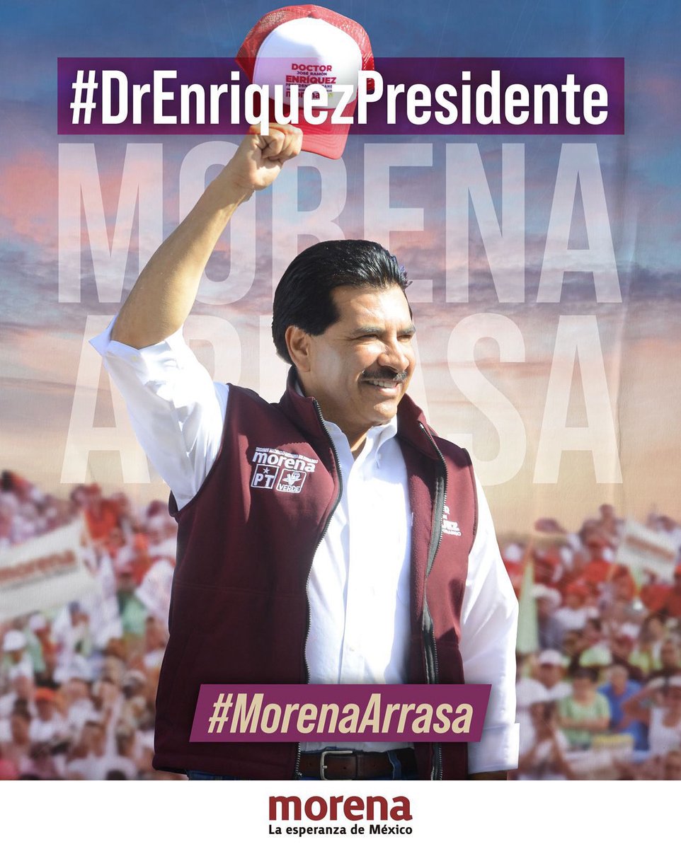 ¡Vamos con todo! 💥🔥Con el Dr. José Ramón Enríquez 
Empezaremos por sacar a este gobierno municipal despilfarrador cínico y vividor del pueblo  #YaSeVan #La4Tva #DrEnriquezPresidente
