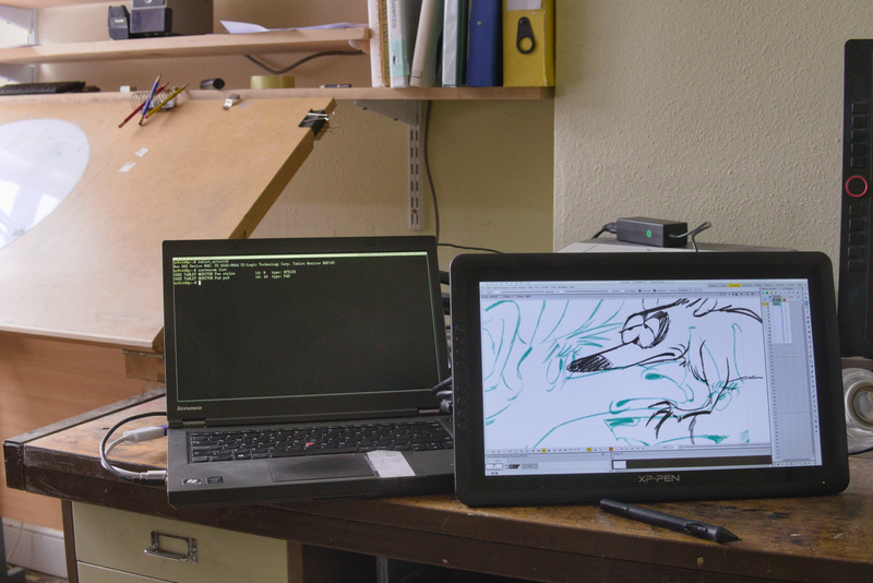RothmanHarv's tweet image. The XP-PEN Artist16 basically works on Linux without needing to install anything. Here's a tutorial:
blog.harveyrothman.co.uk/2025/01_artist…