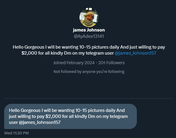 GoddessCyrinFae's tweet photo. “I will be wanting 10-15 pictures daily…”

And I will be wanting you to choke on your own audacity.

This isn’t Etsy. I’m not your content doll.
$2,000 in Monopoly money doesn’t buy access to Me.

Crawl out of My DMs, pig.

#Findom #KneelCorrectly #NameAndShame #TryAgainPig https://t.co/Qo945YnpB3