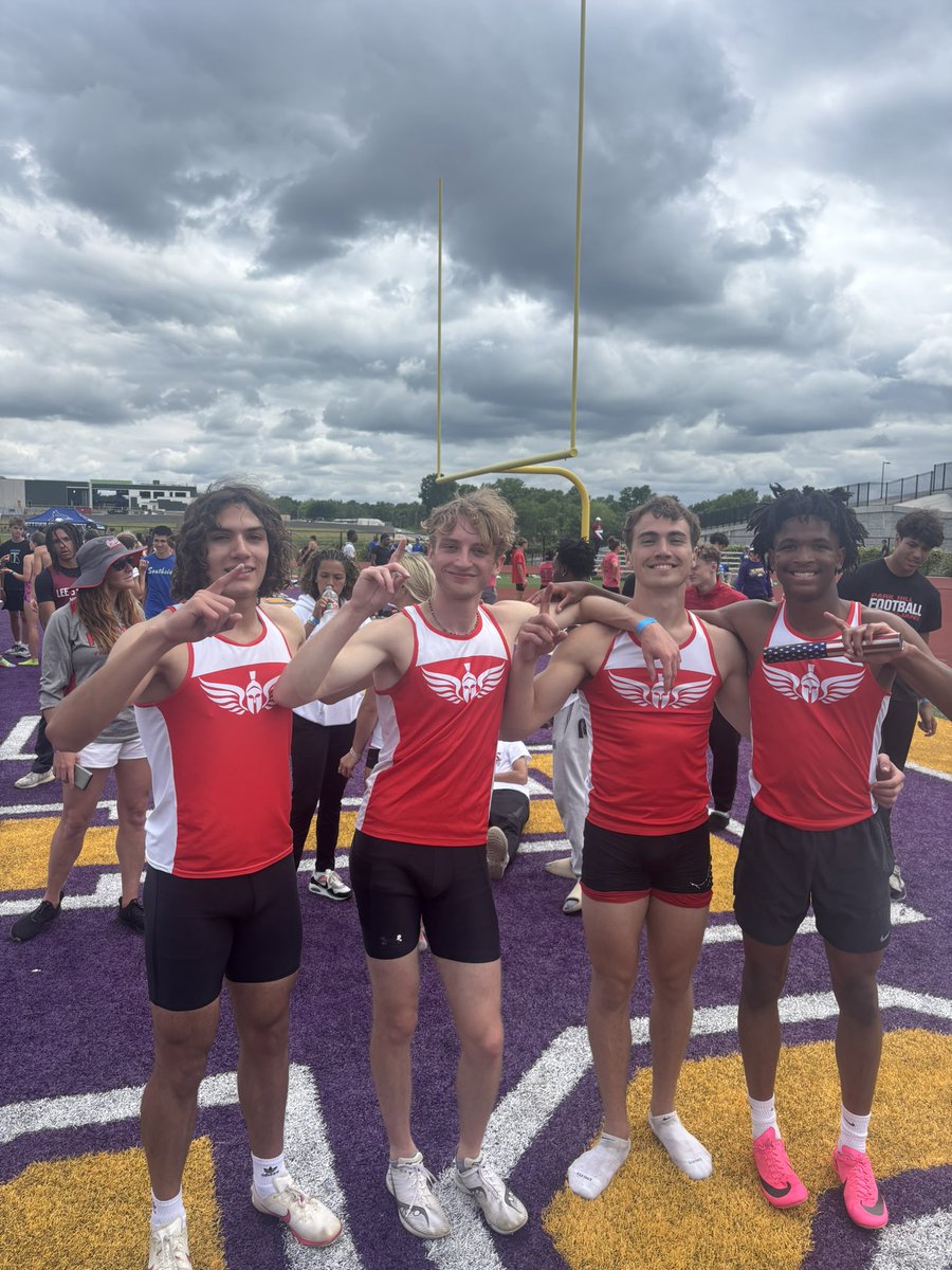 PH_Track's tweet photo. Boys 4x4 is headed to state taking 🥉 and breaking the school record along the way. @koski_owen @DonBronsonJr Alex Haley, Miles McFarland https://t.co/c62GvhWhII