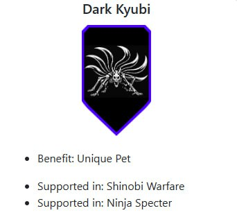 itechnotal's tweet photo. Dark Kyubi NFT
New NFT will be available in the TechnoWallet website
Link: https://t.co/qzUsj2mdnf

Contains: Pet

Pet Attacks:
- basic attack
- restrict x2
- stun x2
- pet gets extra agility and accuracy (50% - 4 turns)
- pet reduces all target agility by 20% (3 turns)
- pet remove all positive & negative effects from enemies

Total Copies: 20
Initial Price: 75,000,000 TTC

#ttc #solana #crypto