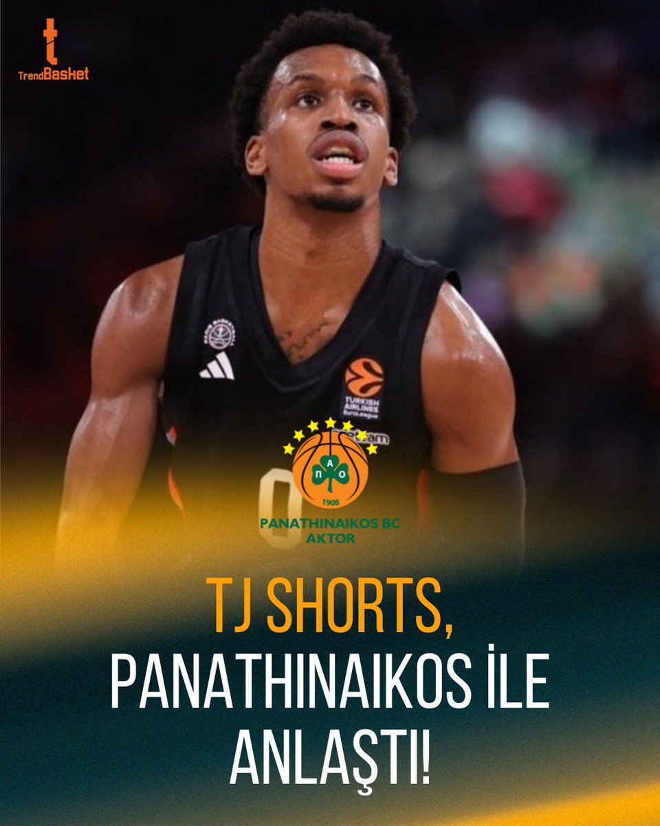 TrendBasket (@trendbasket) on Twitter photo SON DAKİKA!
İddiaya göre Panathinaikos AKTOR, TJ Shorts ile anlaşmaya vardı! 💣
Oyuncuyla temsilcimiz Fenerbahçe Beko da ilgileniyordu. #EuroLeague
(via <a href="/TheShot71/">Sh⭕t Vetakis</a>) SON DAKİKA!
İddiaya göre Panathinaikos AKTOR, TJ Shorts ile anlaşmaya vardı! 💣
Oyuncuyla temsilcimiz Fenerbahçe Beko da ilgileniyordu. #EuroLeague
(via <a href="/TheShot71/">Sh⭕t Vetakis</a>)