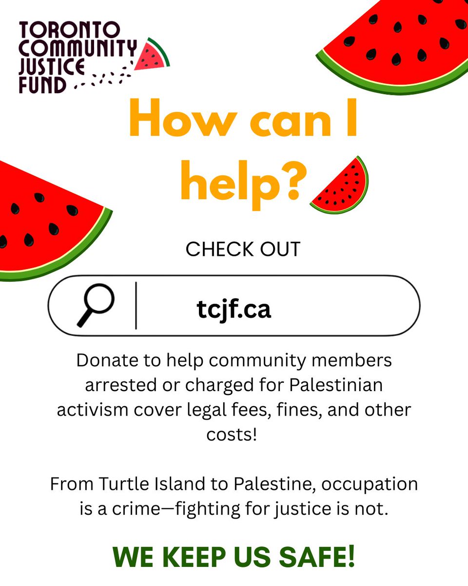 Torontocommunityjusticefund (@torontocjf) on Twitter photo 