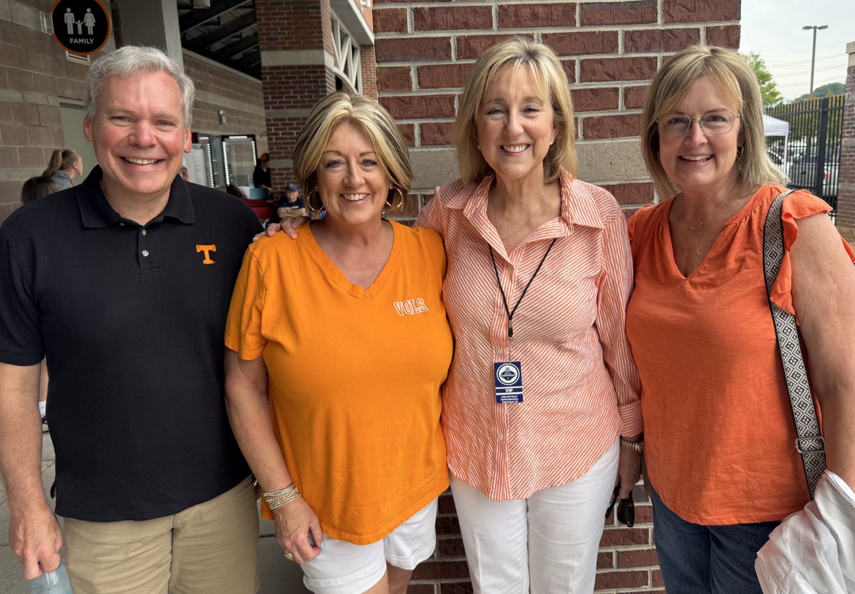 Our Vols are here and cheering loud for <a href="/Vol_Softball/">Tennessee Softball</a>! Go Lady Vols! #GBO