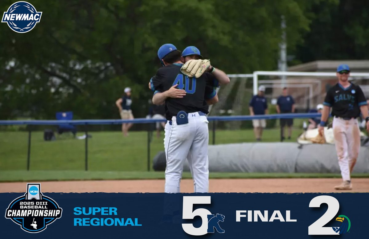 NEWMAC (@newmacsports) on Twitter photo .<a href="/SalveAthletics/">Salve Regina Sports</a> falls in the if-necessary game to Kean, 5-2, to end their 2025 campaign.
The Seahawks had another great season, including their first NEWMAC title.
#GoNEWMAC // #WhyD3 .<a href="/SalveAthletics/">Salve Regina Sports</a> falls in the if-necessary game to Kean, 5-2, to end their 2025 campaign.
The Seahawks had another great season, including their first NEWMAC title.
#GoNEWMAC // #WhyD3