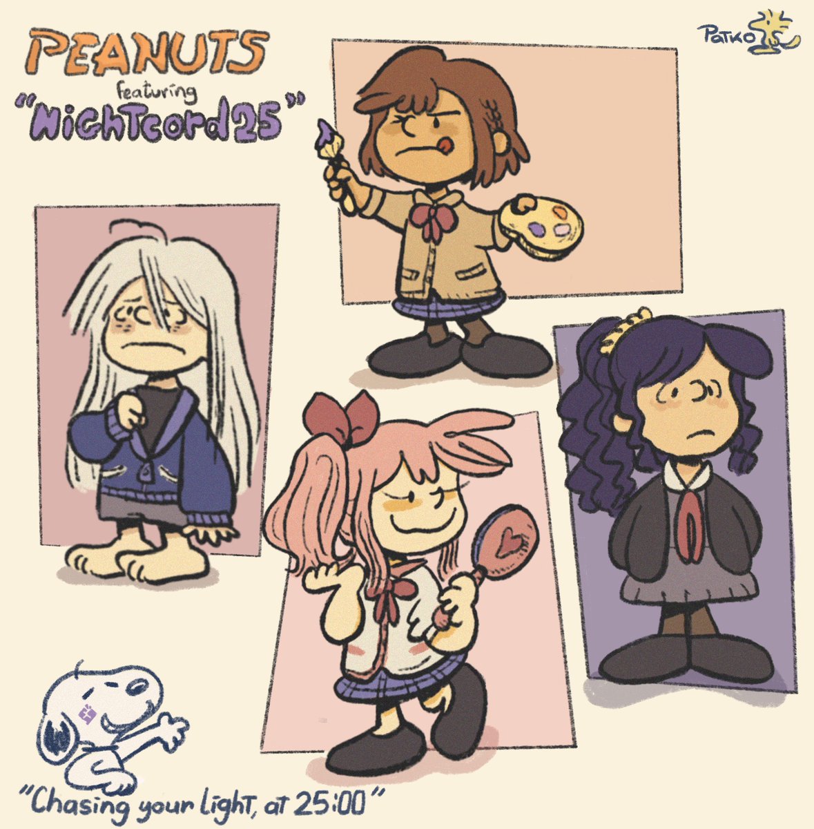 Peanuts x Prsk 🥜💻 (5/6)
#prsk_FA