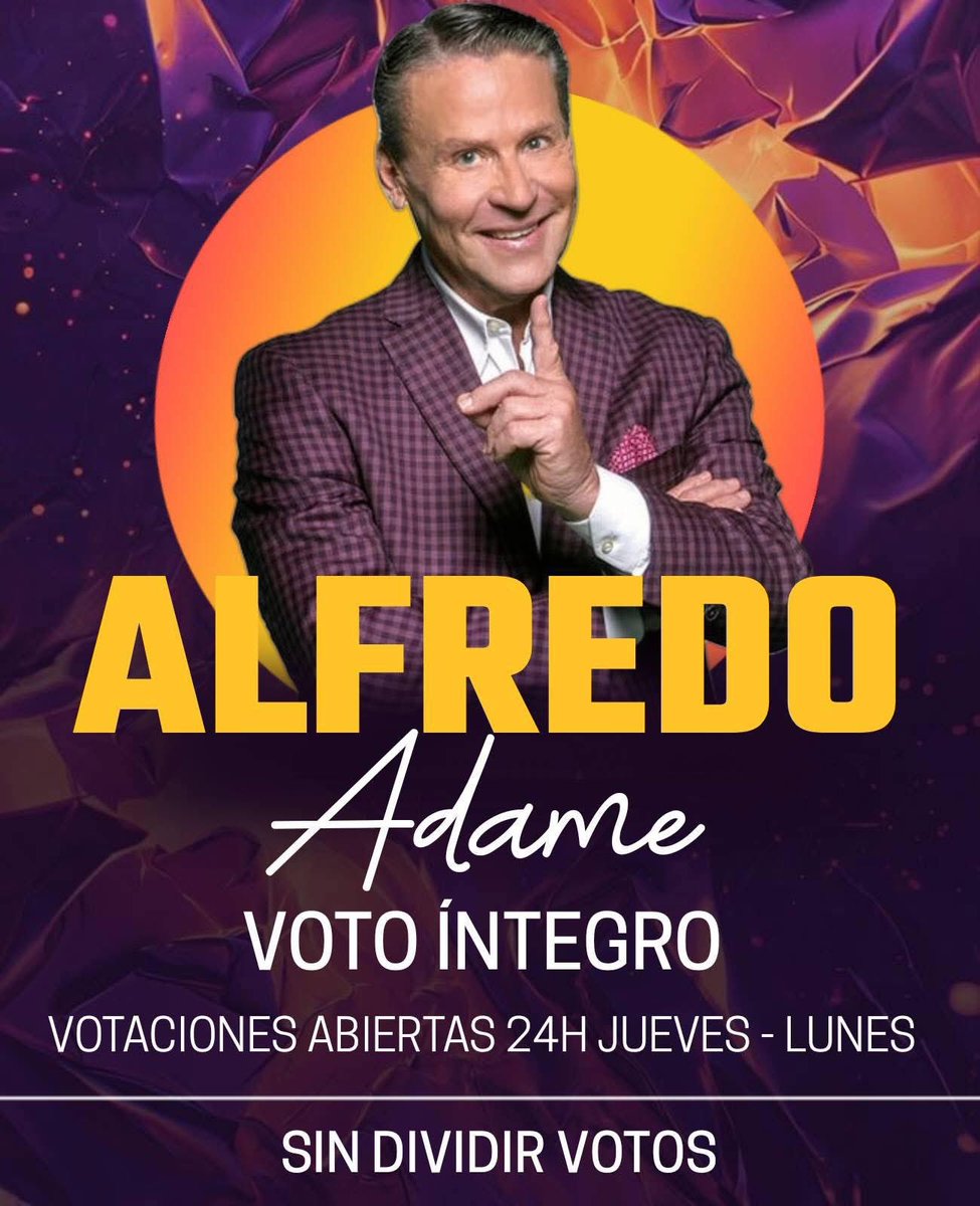 Nancybeta0520's tweet photo. 𝗔𝗧𝗘𝗡𝗖𝗜𝗢𝗡 PUERTO RICO🇵🇷 Y USA🇺🇸⚠️ 𝗩𝗢𝗧𝗢S 𝗠𝗔𝗦𝗜𝗩𝗢S X ADAME 👊🏻👊🏻
‼️ENLACE PARA VOTAR : https://t.co/uX3tULOZVA…

#TEAMADAME  #PRINCHIPE #LCDLFALLSTARS #LaJefaTLMD https://t.co/wbksuFtG9v